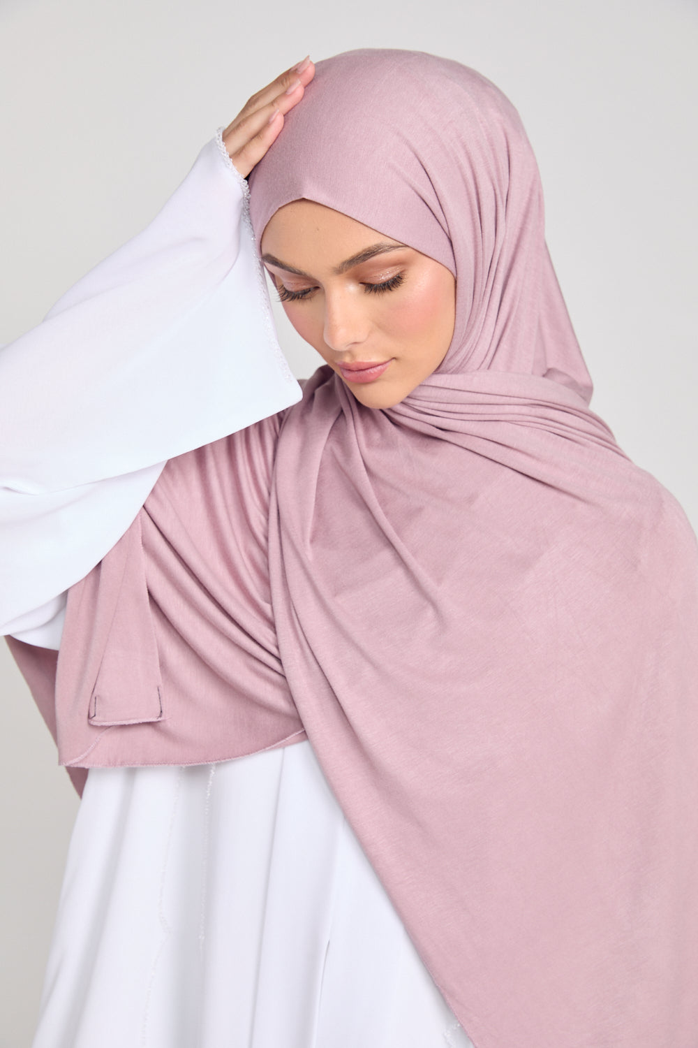 Premium Jersey Hijab - Cotton Candy
