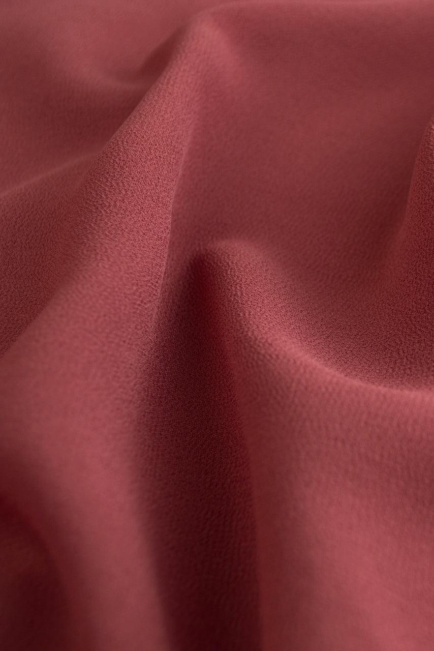 Premium Georgette Hijab - Rosewood - HATUN