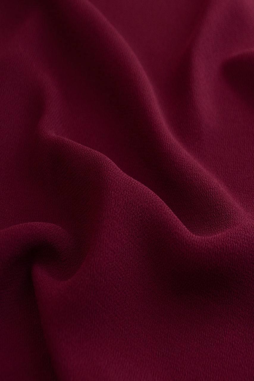 Premium Georgette Hijab - Berry - HATUN