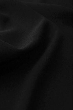 Premium Georgette Hijab - Black - HATUN