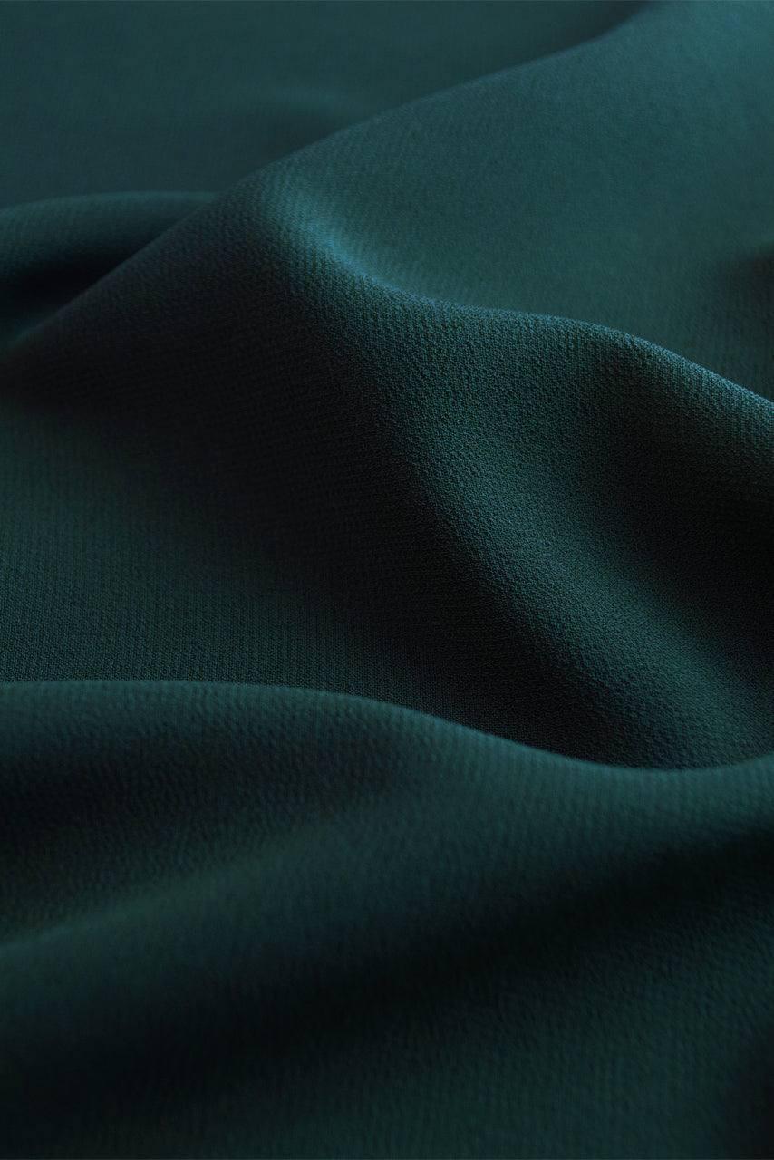 Premium Georgette Hijab - Peacock - HATUN