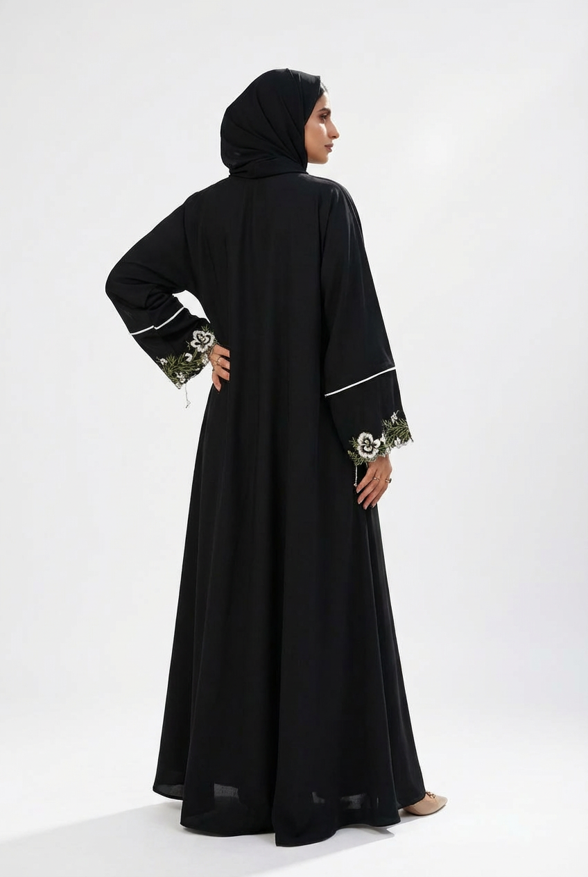 Meerub Abaya (FREE HIJAB)