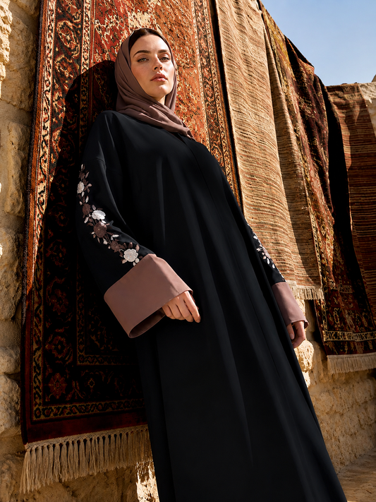 Embroidery Abaya : Akhirah