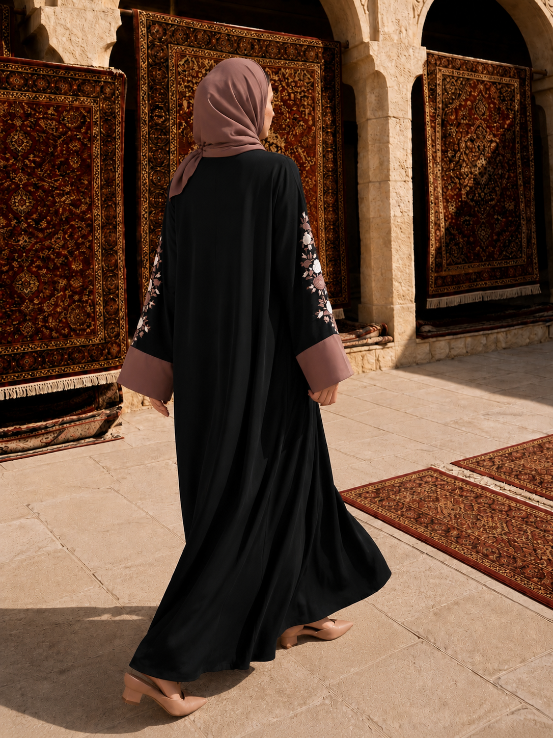 Embroidery Abaya : Akhirah