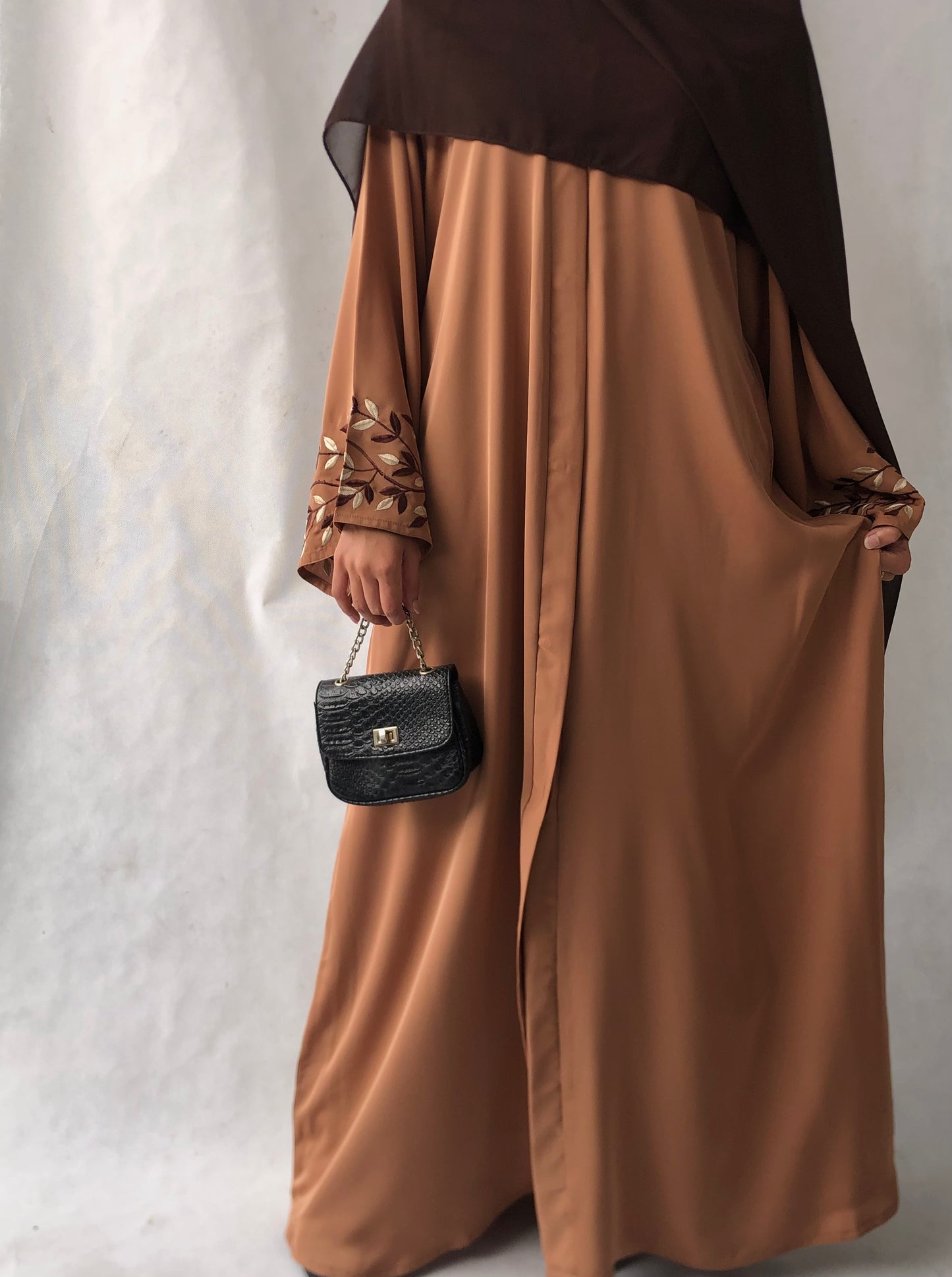 Embroidery Abaya : Duniya (FREE HIJAB)