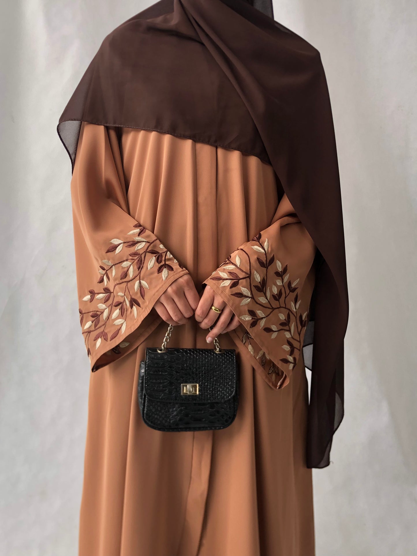 Embroidery Abaya : Duniya (FREE HIJAB)