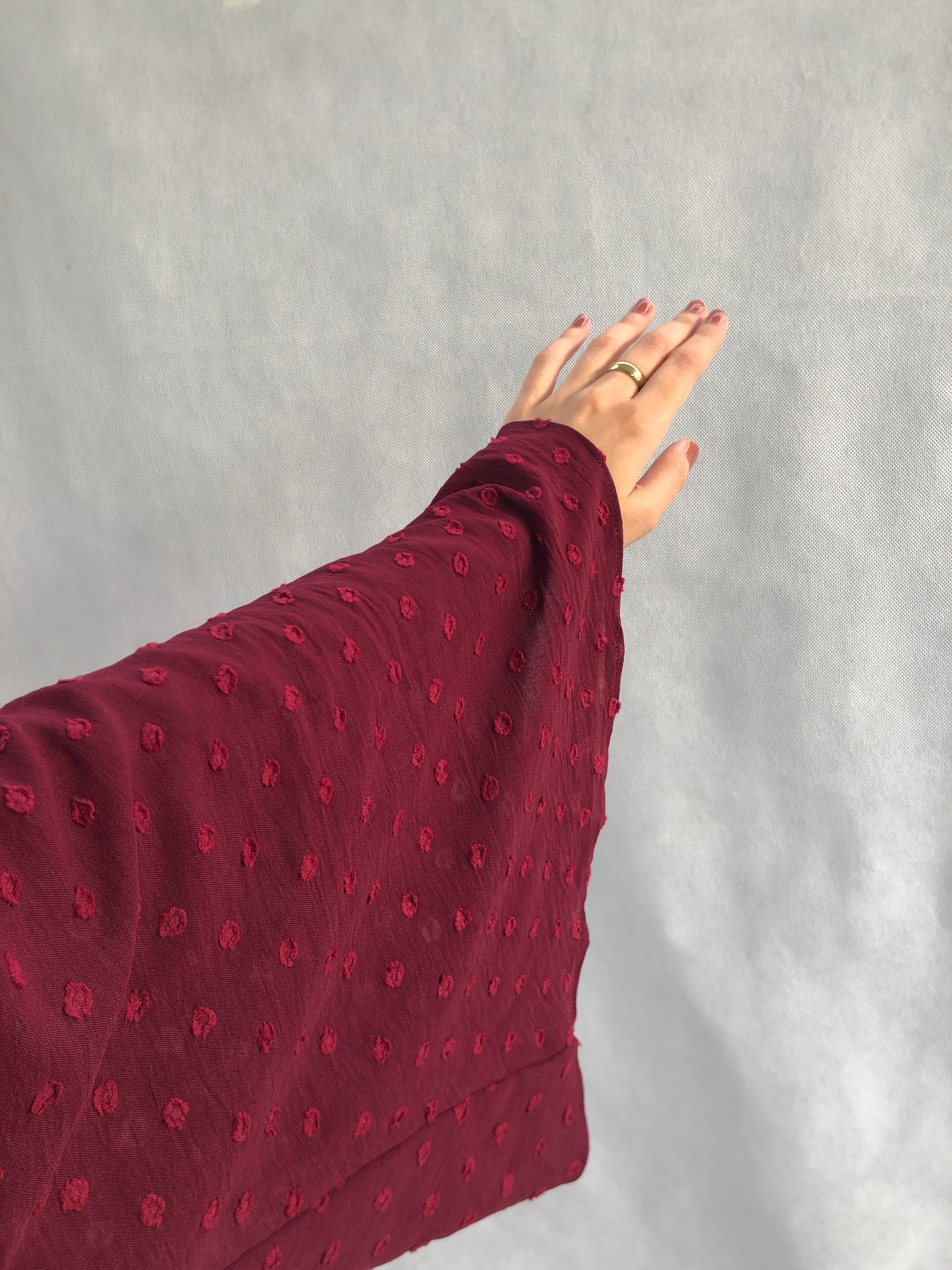 Luna Modest Maxi (Maroon)