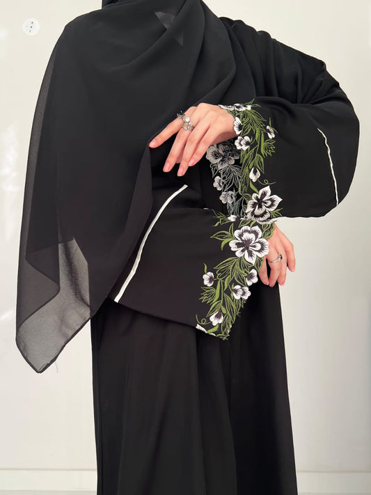Meerub Abaya (FREE HIJAB)