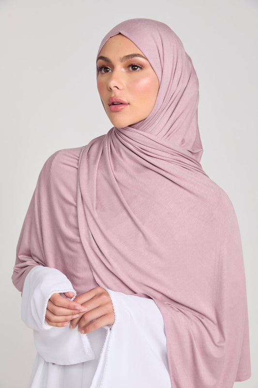 Premium Jersey Hijab - Cotton Candy