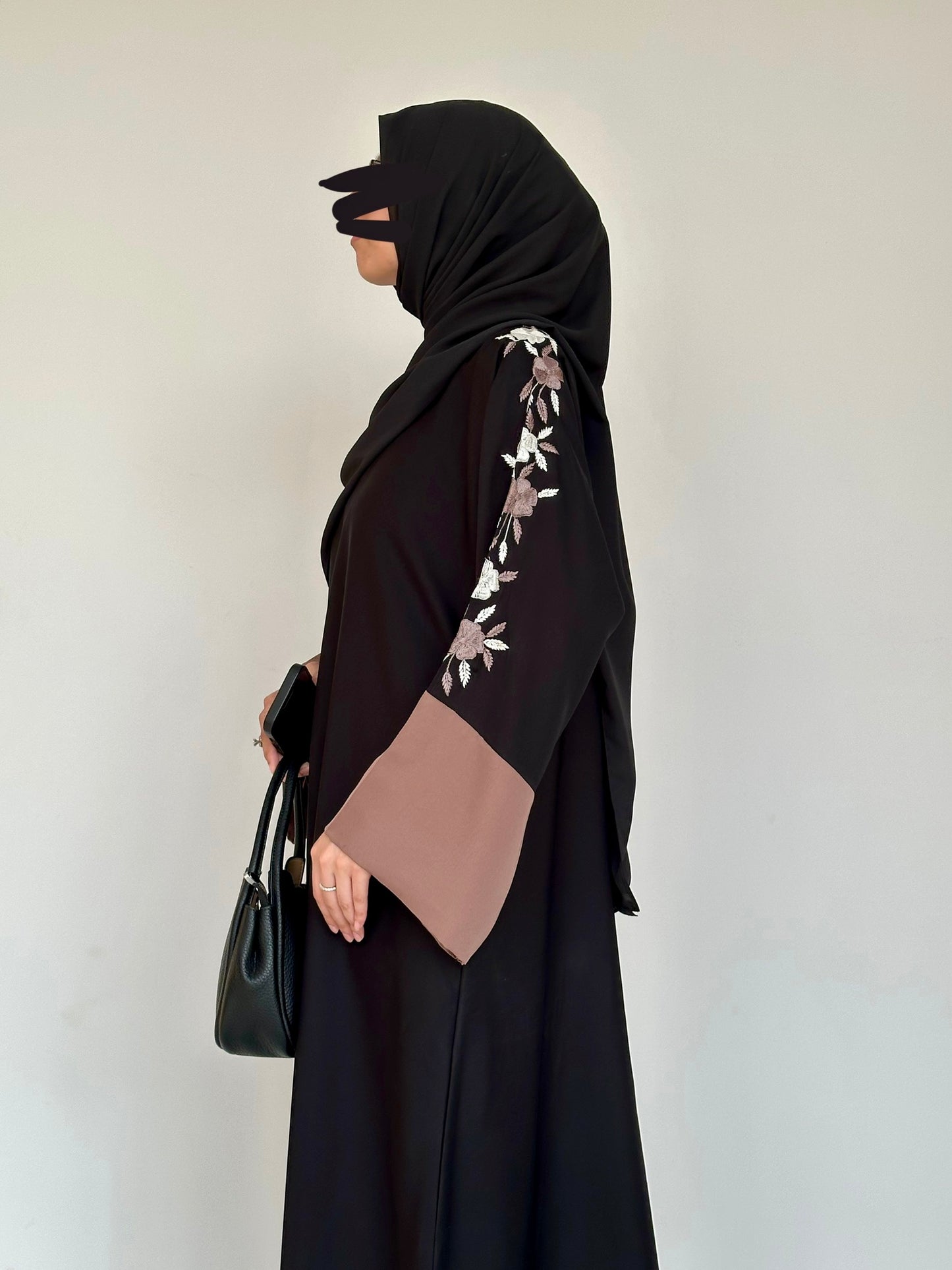 Embroidery Abaya : Akhirah (FREE HIJAB)