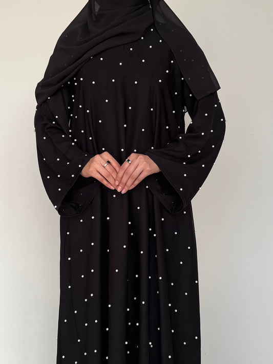Moonlight Pearls Abaya