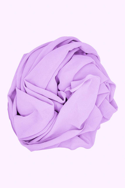 Premium Georgette Hijab - lilac - HATUN 