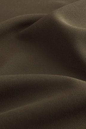Premium Georgette Hijab - Army Green - HATUN 